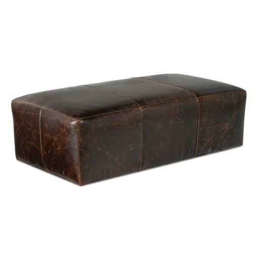 Picture of Macon Leather Ottoman